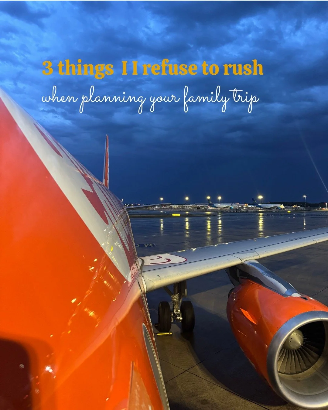 3 things I absolutely refuse to rush when planning your family trip ⏰

As a one-woman show at Passports &amp; Detours, I could probably work faster. I could send you the first hotel that pops up, the standard 10-day itinerary, the same restaurant eve