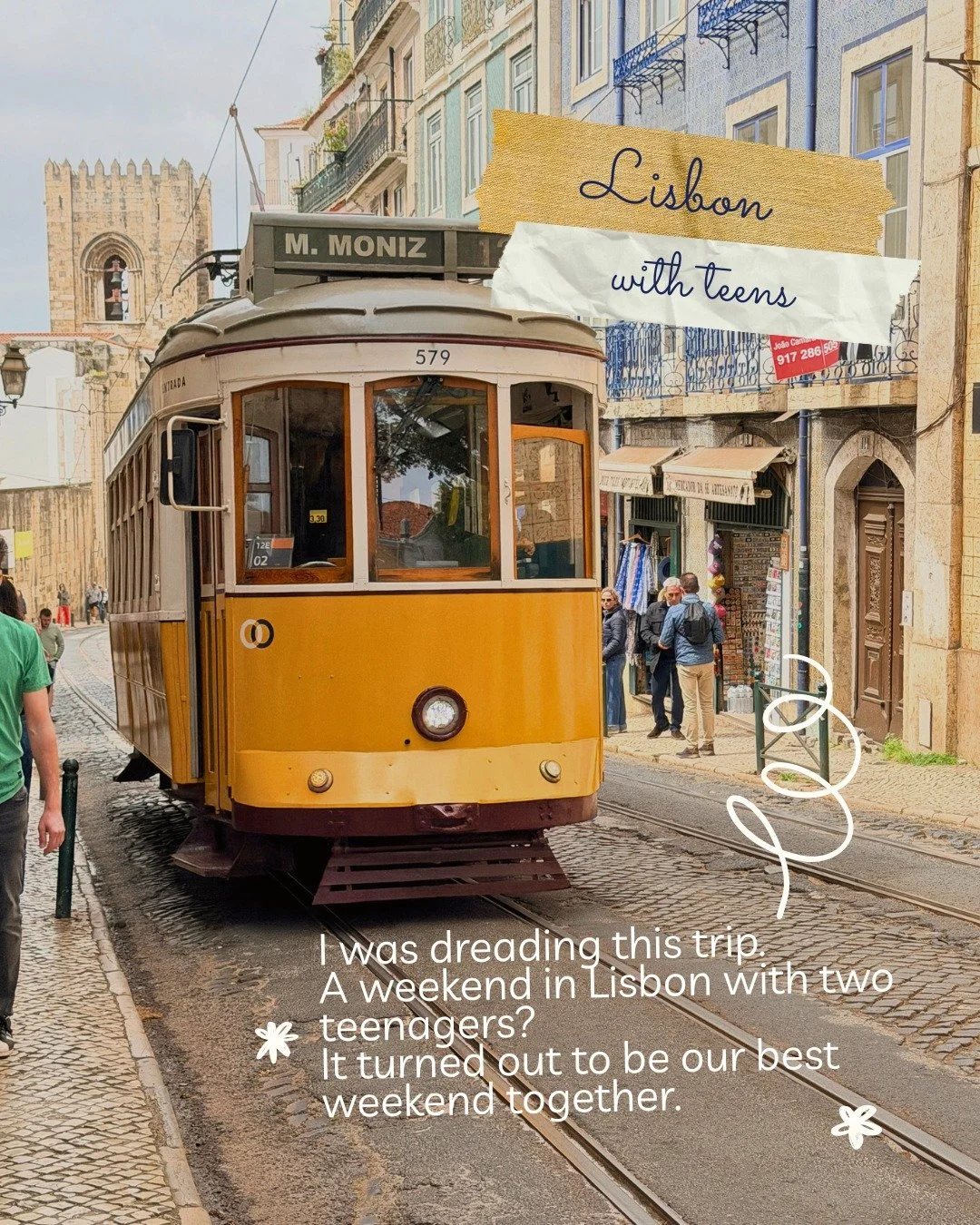 I was genuinely nervous about this trip.
A weekend in Lisbon, just me and two teenage girls. I
 kept imagining the eye-rolls at every suggestion, the "this is boring" after ten minutes, the phones out at dinner.
But here's what actually hap