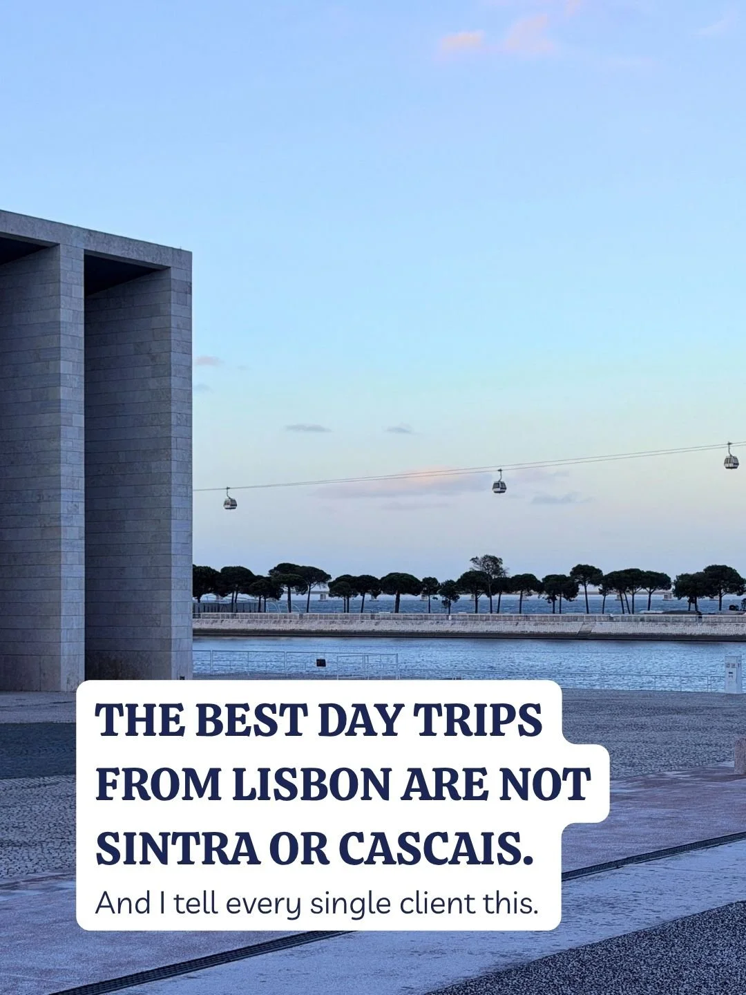 Every Lisbon guide tells you to go to Sintra and Cascais. They are fine. But if you have already been, or you just want something less predictable, these are the day trips I actually recommend to my clients.

Obidos for charm. Berlengas for adventure