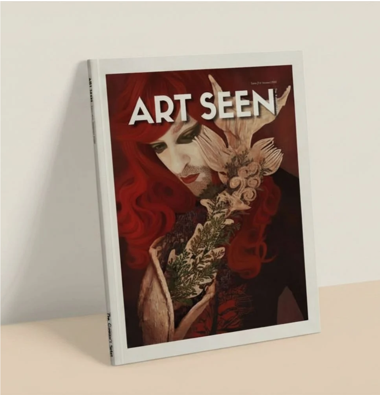 Cover of Art Seen Magazine by The Curator's Salon - Summer 2026 Edition - featuring artist Noémie Marmara