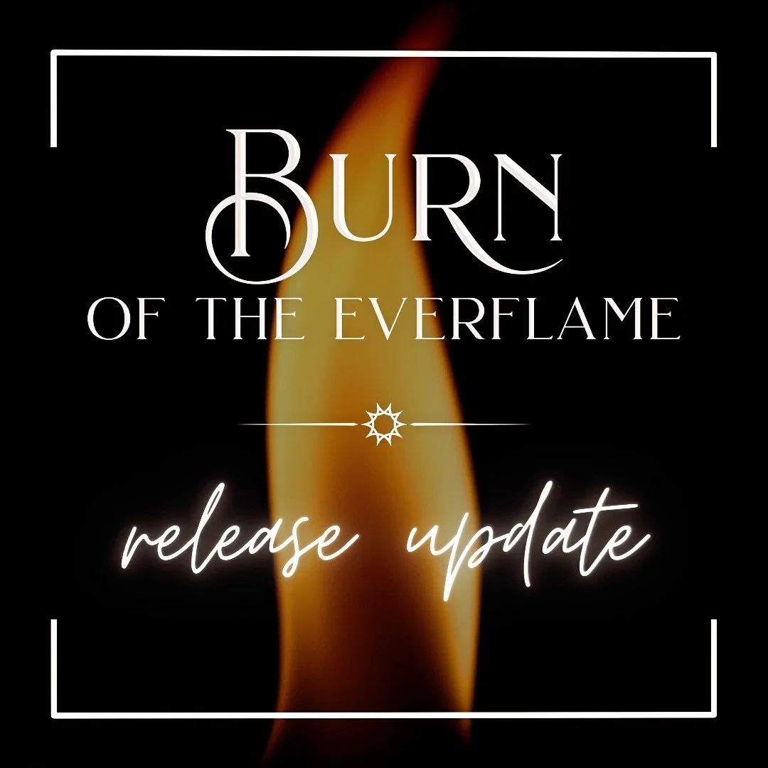 UPDATE ON BURN RELEASE/ARCS
I am devastated, but unfortunately, the release of Burn is delayed again. I know many of you will be upset, and you have every right to be. To those of you who made plans and set aside time for this release, all I can do i