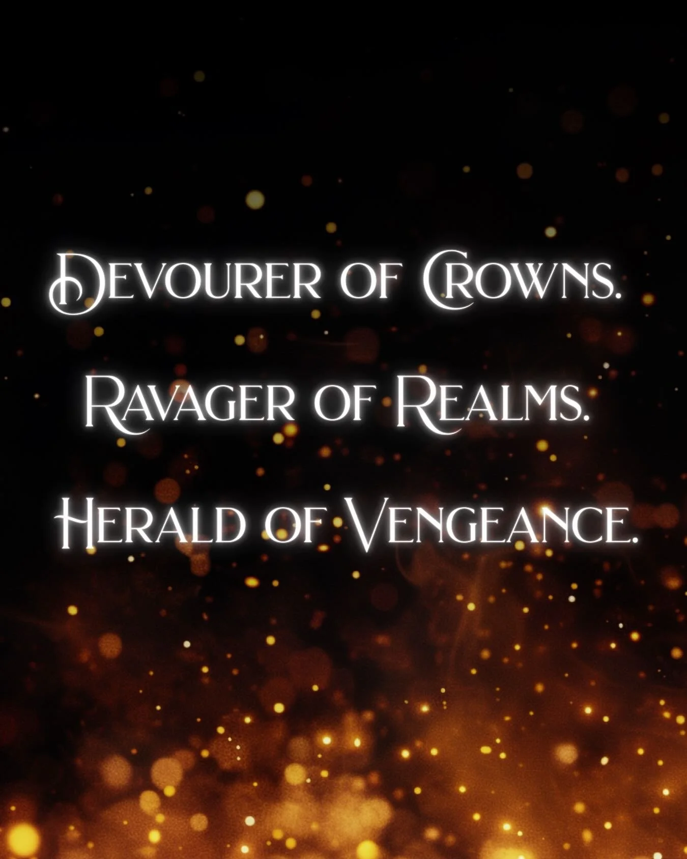 I was a creature of the embers, fire incarnate, a living flame. If this was what it meant to burn, I wanted to burn forever.

Maybe I would. This was how I&rsquo;d always envisioned eternity in the Everflame of the mortal religions. Perhaps I had die
