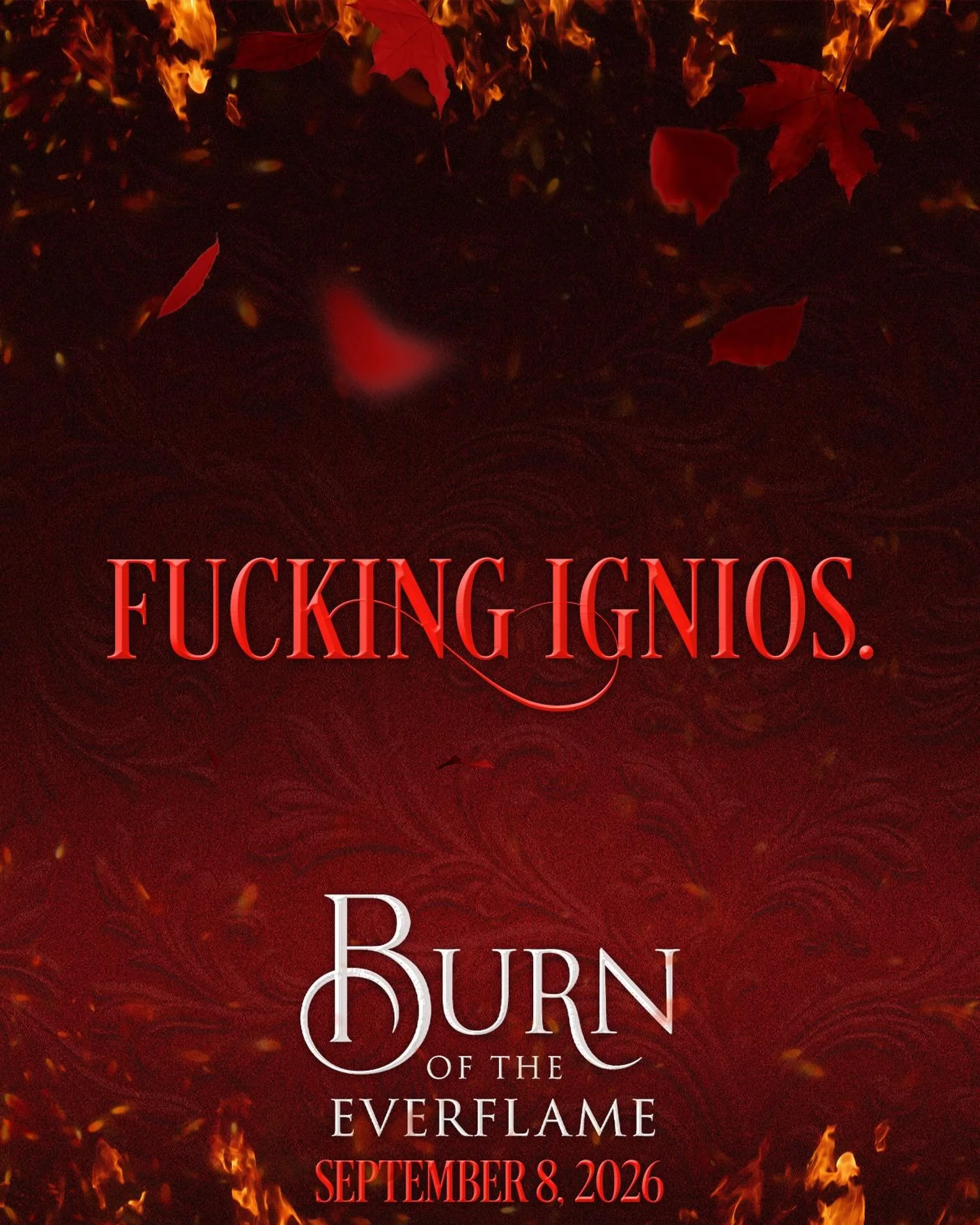 Sharing another teaser quote from Burn - this one might sound a little familiar (hehehe). I for one am VERY excited to see what has become of our friendly desert king, especially after the very generous gift he gave our girl Diem at the end of Heat.?