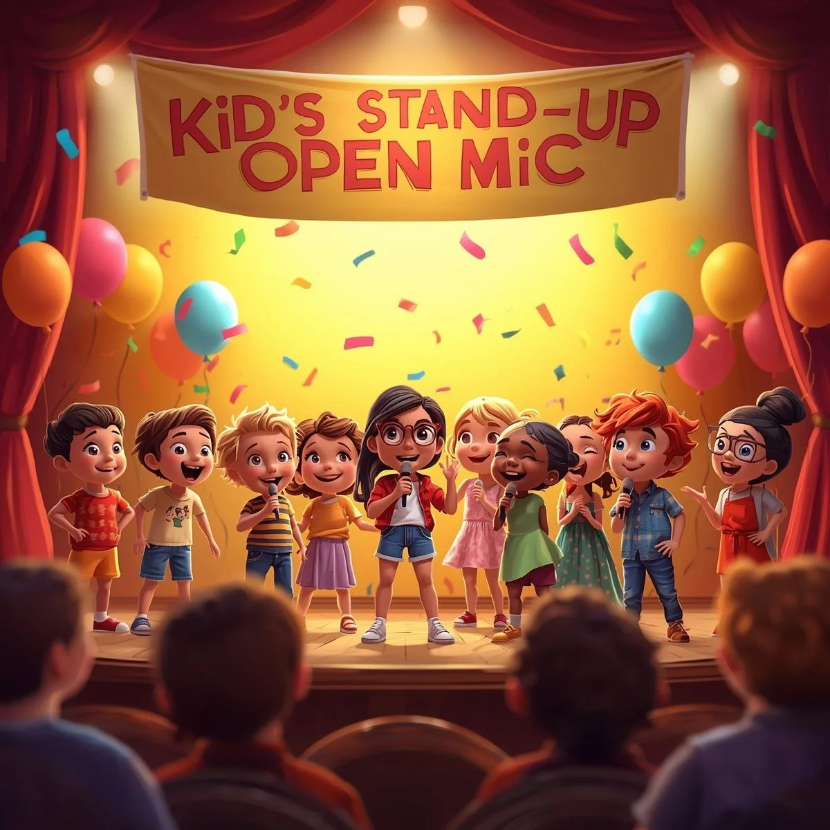 Kid's Stand-up/Open Mic(Ages 7-14)