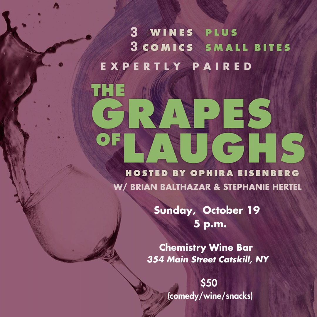 Grapes of Laughs (Comic/Wine Pairing)