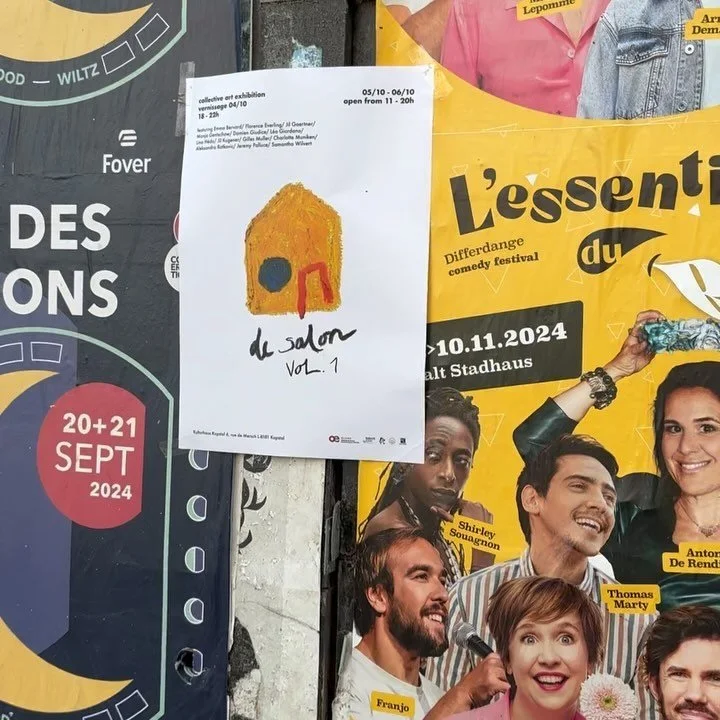 getting ready for the big day ! 🏠🕺04/10 !!!
#vernissage #desalon #luxembourg