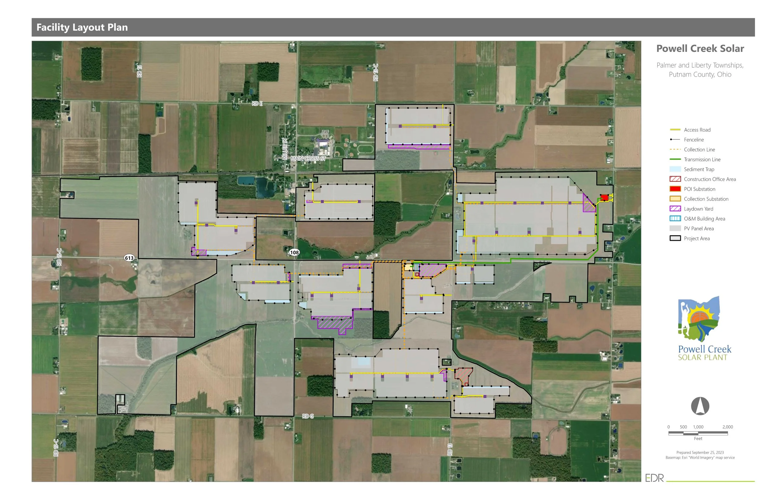 Project Map — Powell Creek Solar