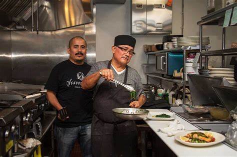 Chef Omar and Kitchen Staff
