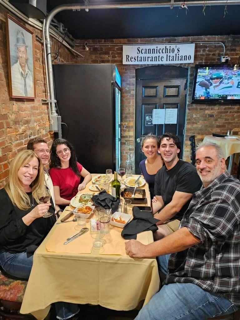 Happy customers at Moments at Scannicchio's