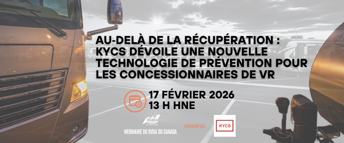 Au‑delà de la récupération&nbsp;: KYCS dévoile une nouvelle technologie de prévention pour les concessionnaires de VR