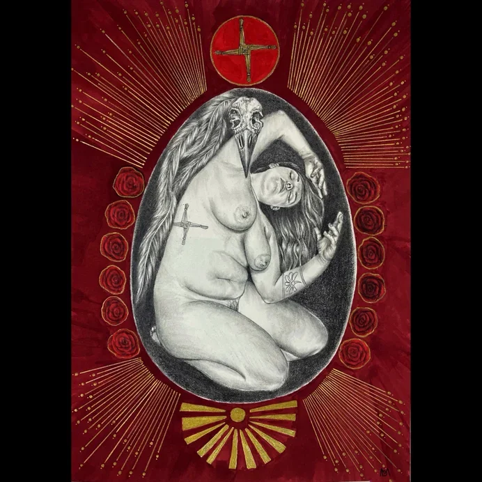 Bridget Emerging, by Dee Mulrooney