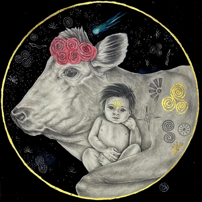 Bóinn and Baby Bridget, by Dee Mulrooney