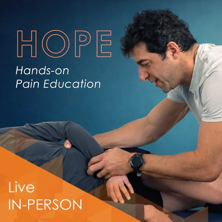 Hands-on Pain Education by Luke Bongiorno, NOIGROUP Director, at KNOSIS, Flatiron Nomad NYC, Wellness Alley
