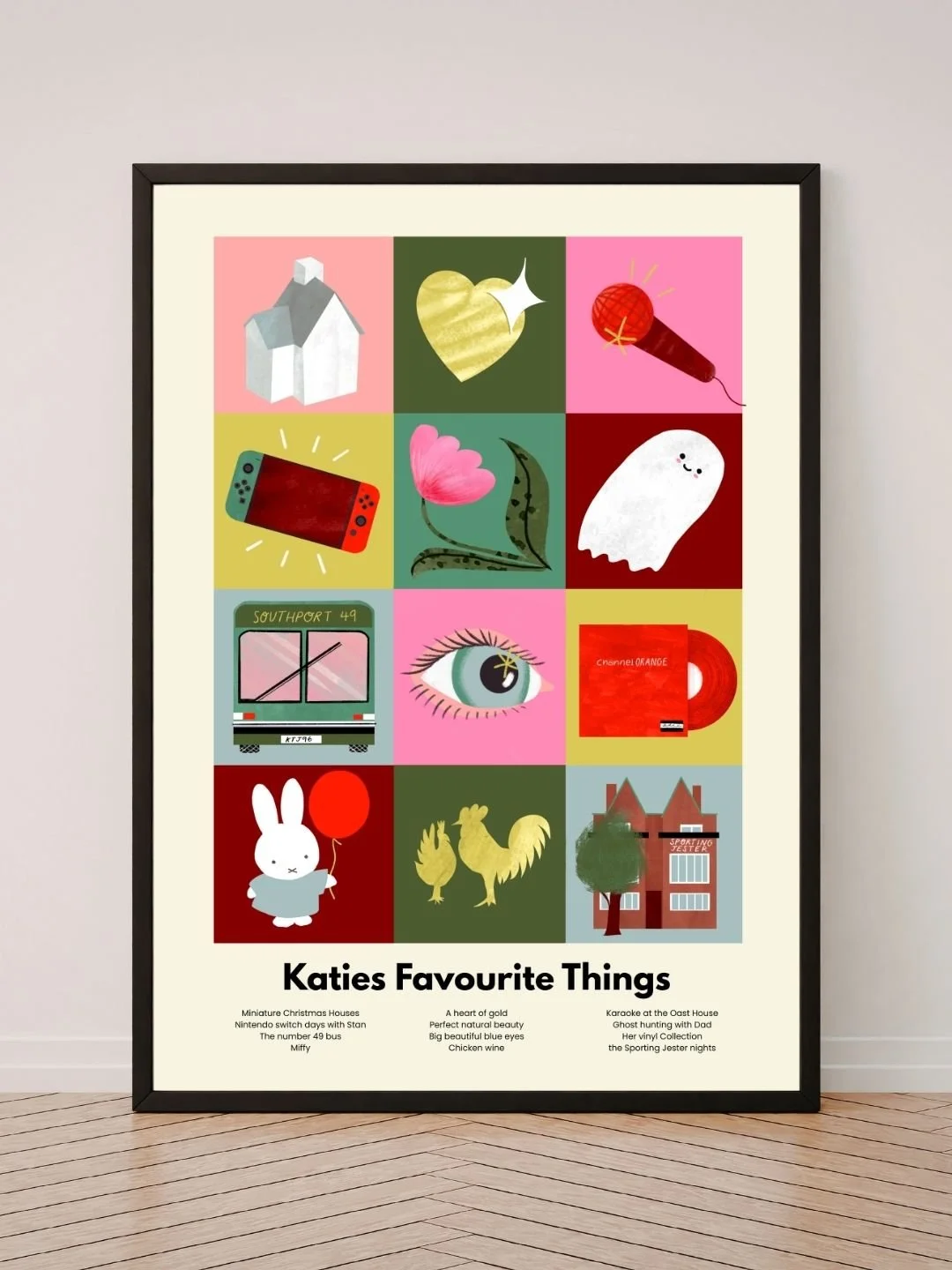 Favorite things - personal commission
