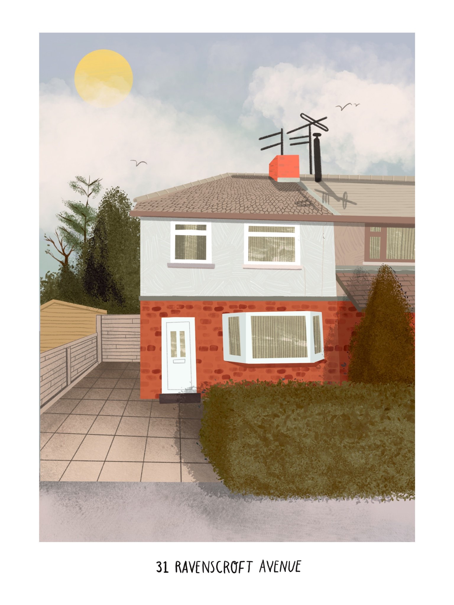 Grandads house - digital 2024