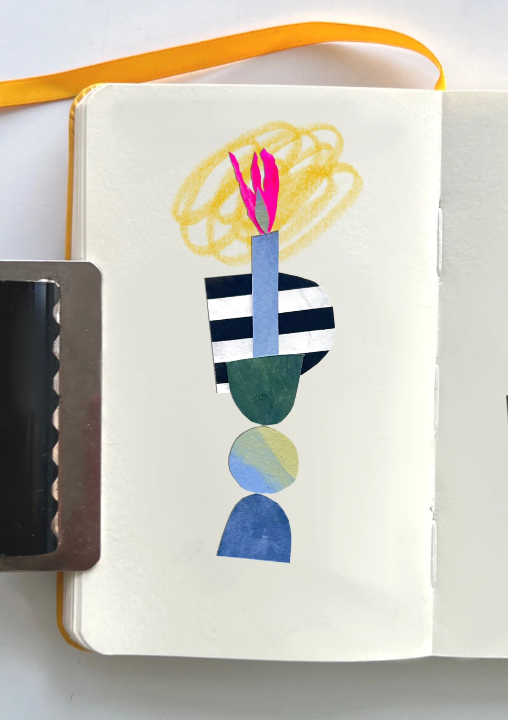 Sketchbook collage - 2025