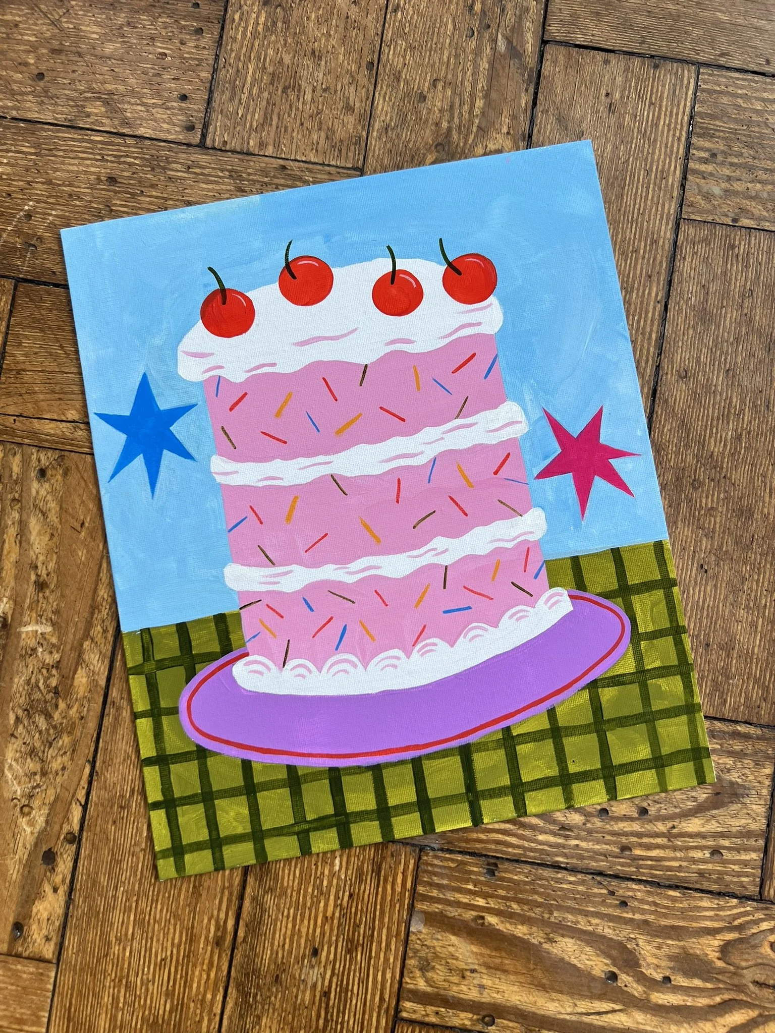 Acrylic paint on canvas, 2025