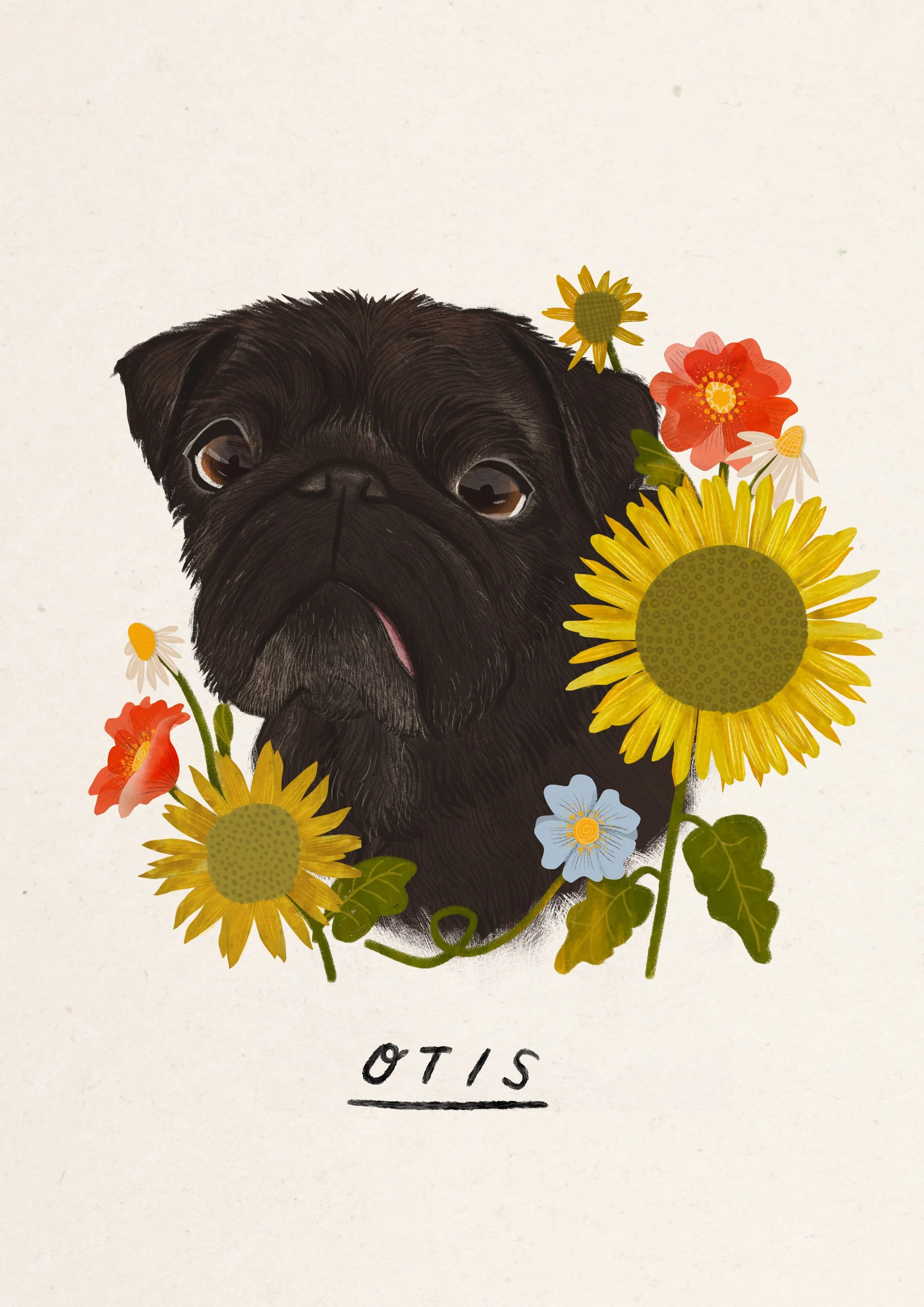 Personal illustration - mixed media 2025