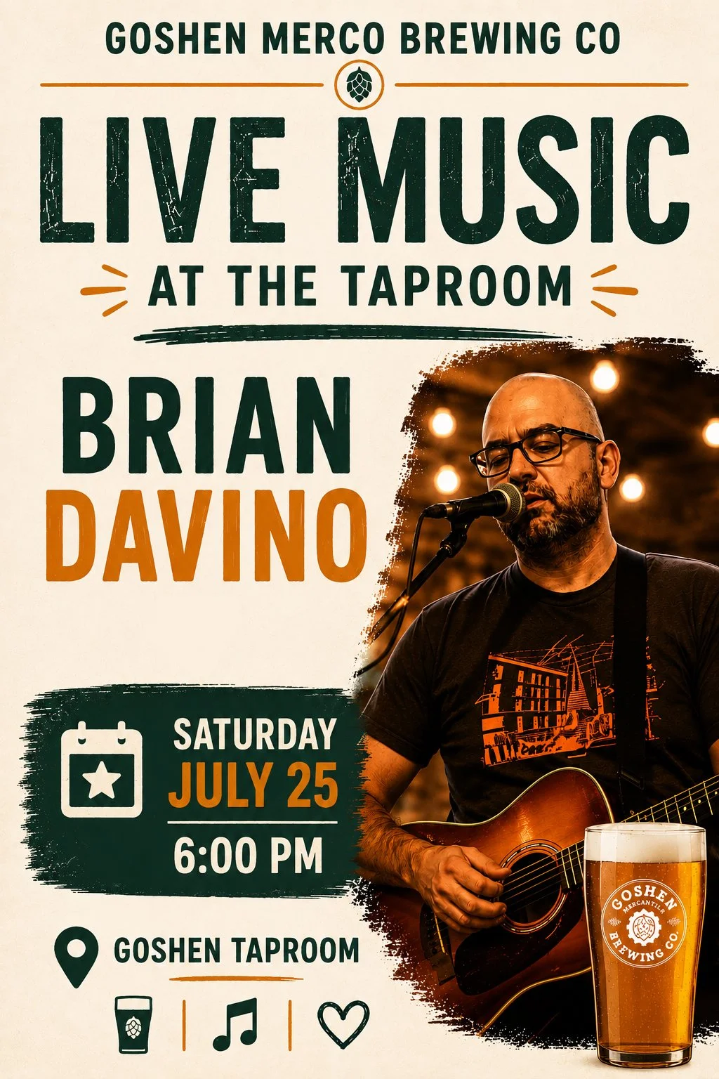 LIVE MUSIC- Brian Davino