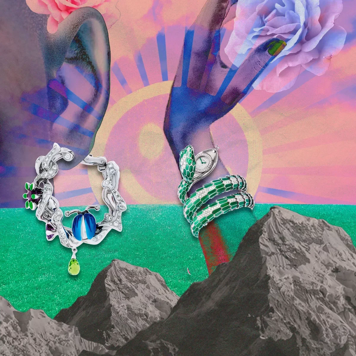Nasra Rashiid's Collage for Vouge Scandinavia