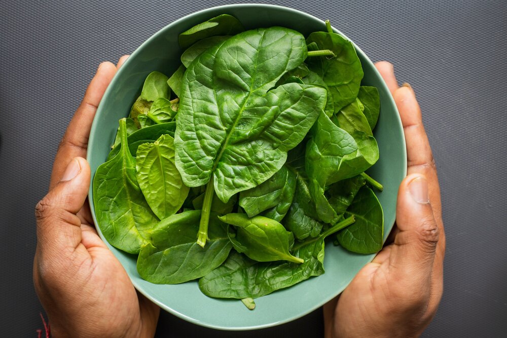 1. Spinach