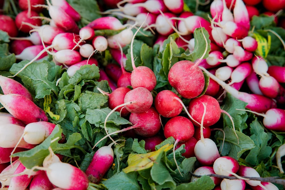 5. Radishes