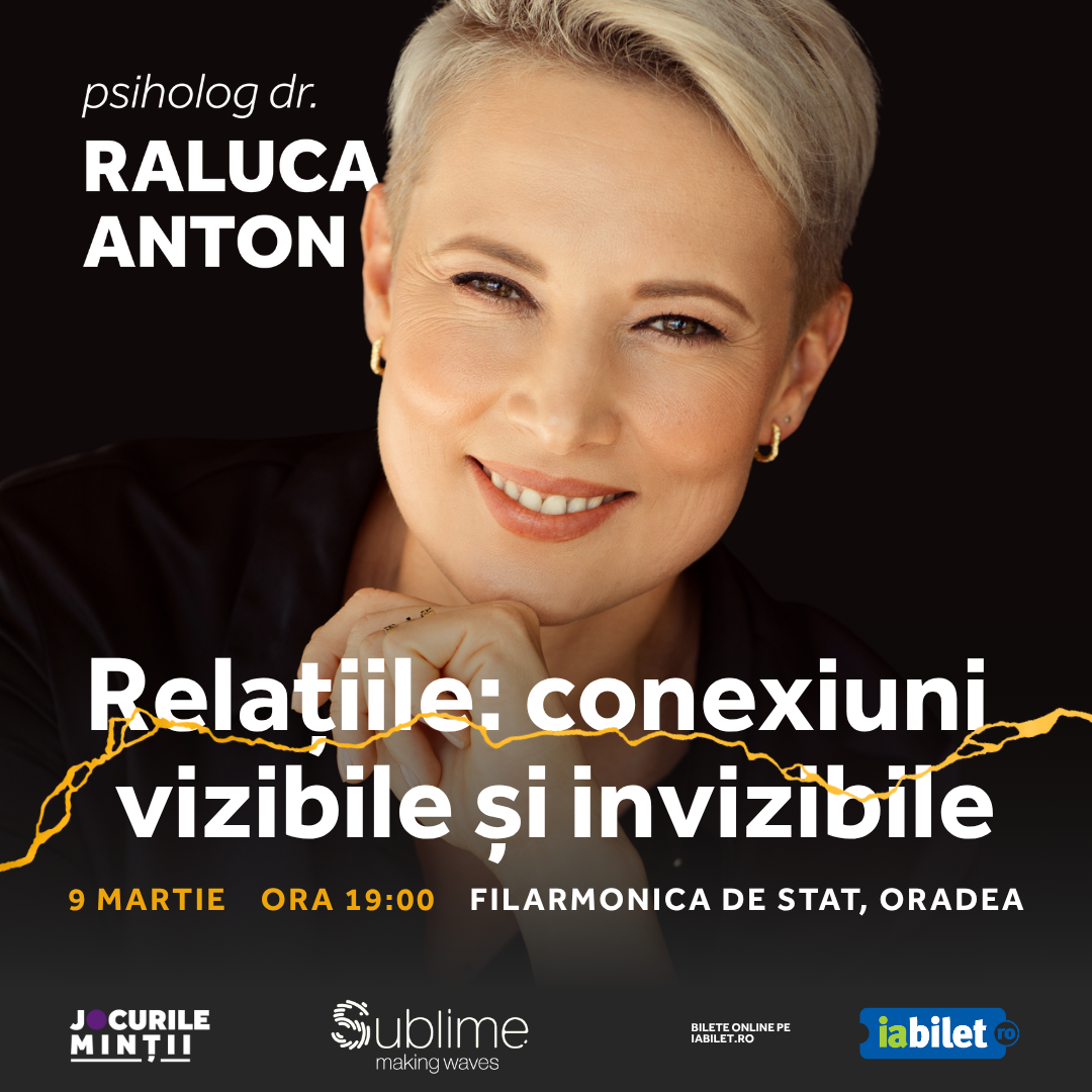 Oradea: Turneu Național 2026 - Relațiile: conexiuni vizibile și invizibile