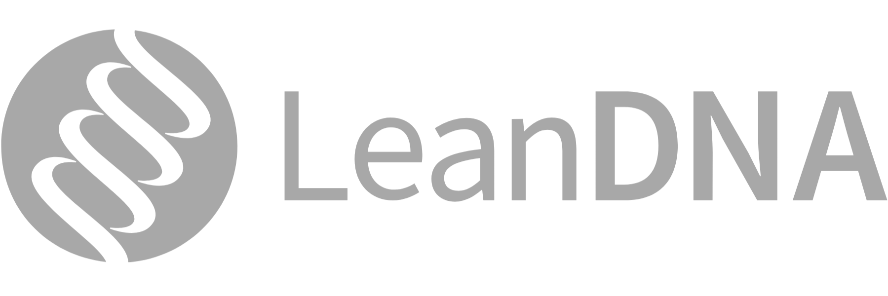 LearnDNA logo with a DNA helix icon integrated into the design.