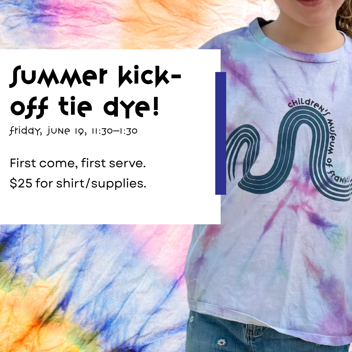 Tie Dye T-Shirts Event
