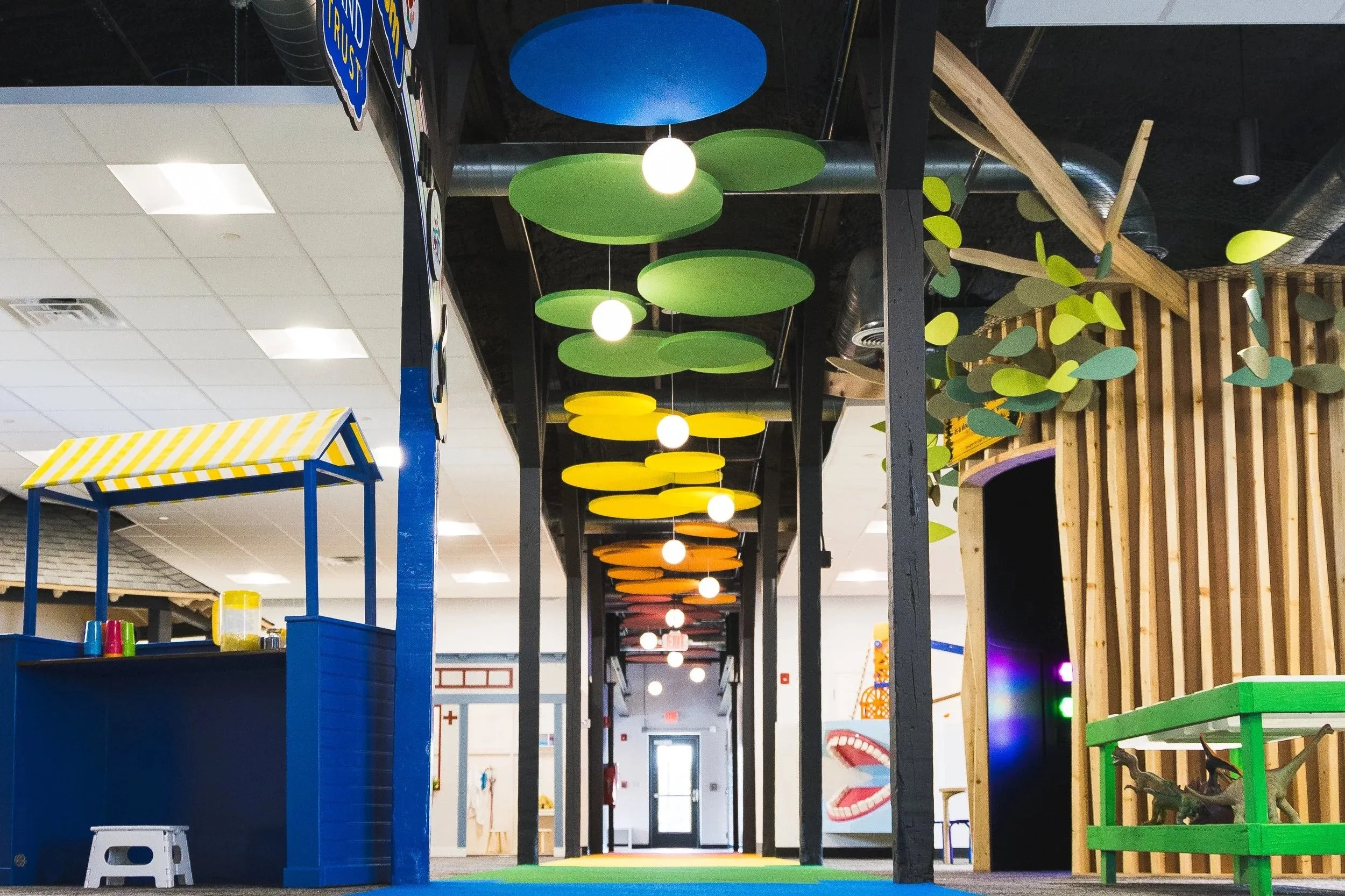 Image of the inside of children's museum of Franklin