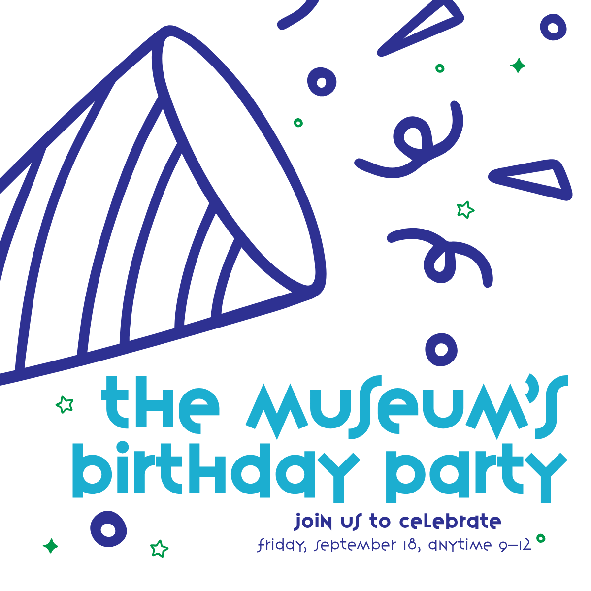 birthday party for the museum