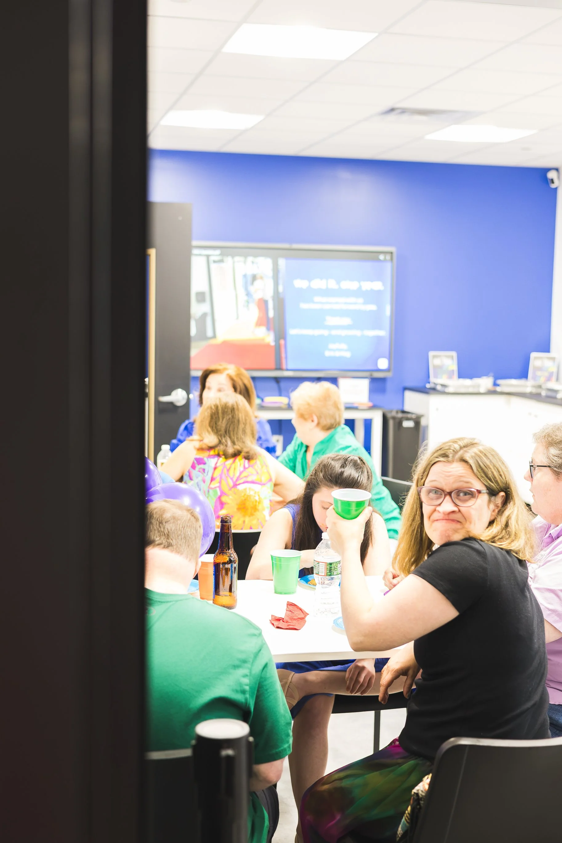 Hanging out in the makerspace