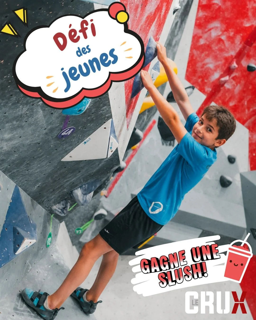 DÉFI DES JEUNES crux Laval et Boisbriand