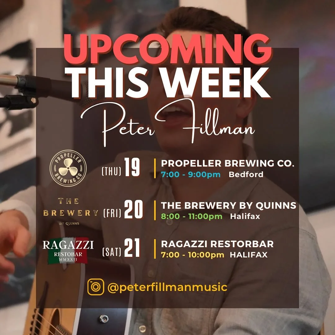 Where to find me this week!

Thursday @propellerbeer in Bedford from 7-9pm

|

Friday @thebrewerybyquinns from 8-11pm

|

Saturday @restobar.ragazzi from 7-10pm