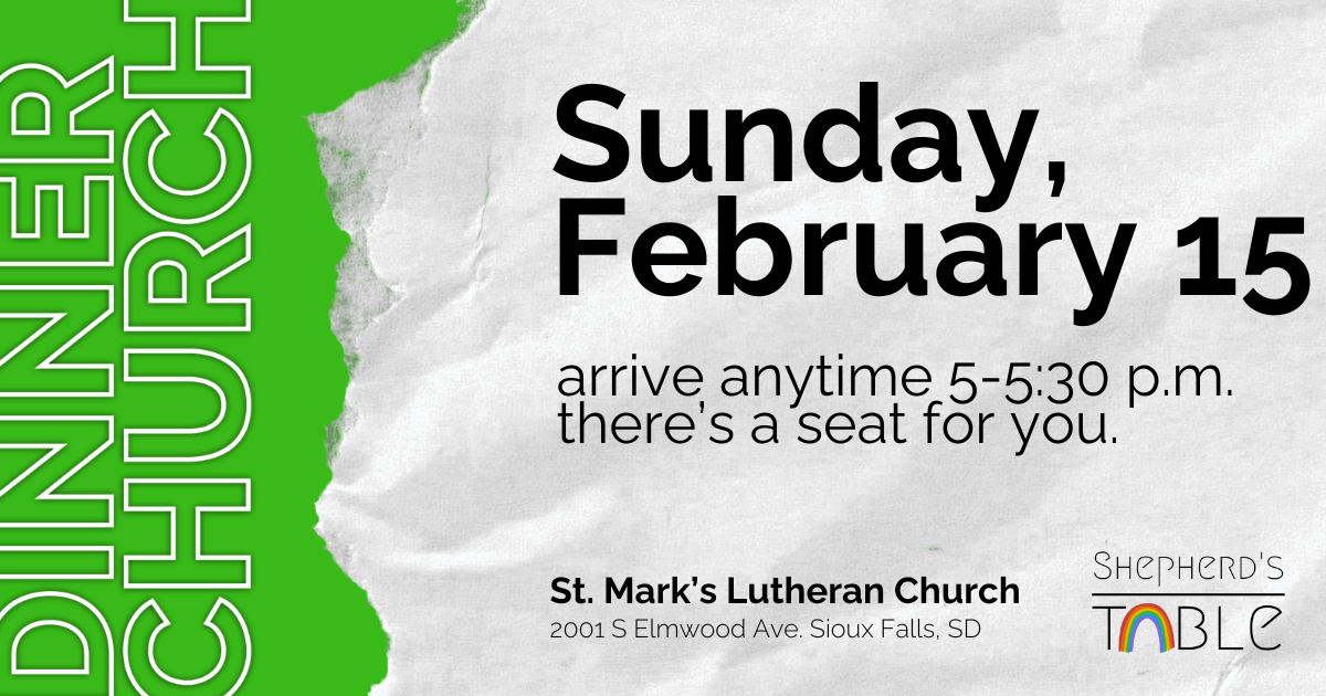 February Dinner Church