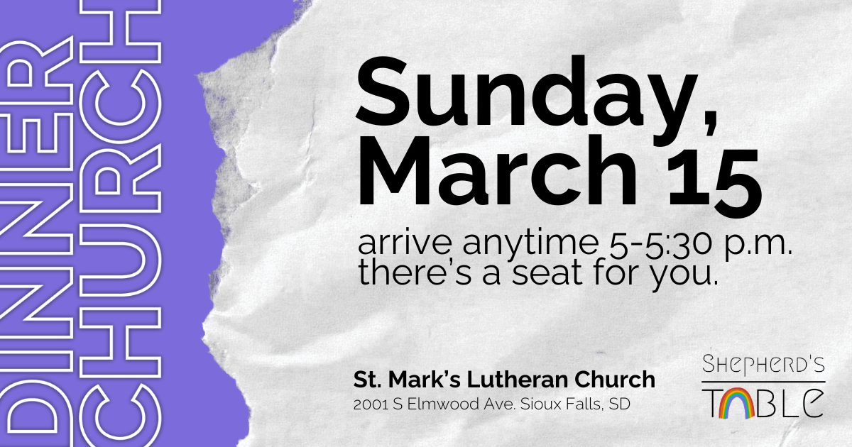 March Dinner Church