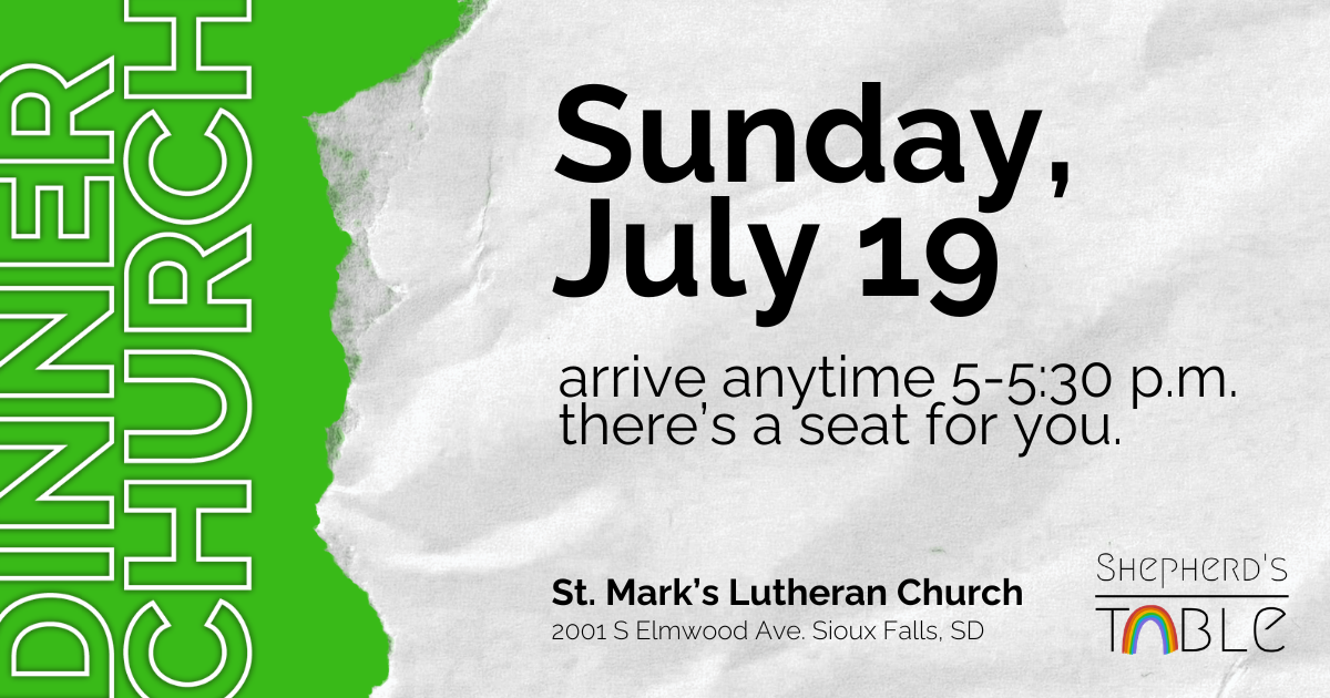 July Dinner Church