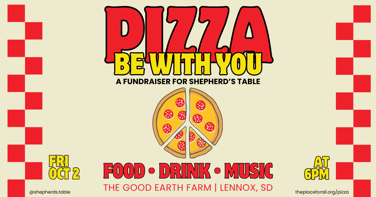 Pizza Be With You - A Fundraiser for Shepherd's Table