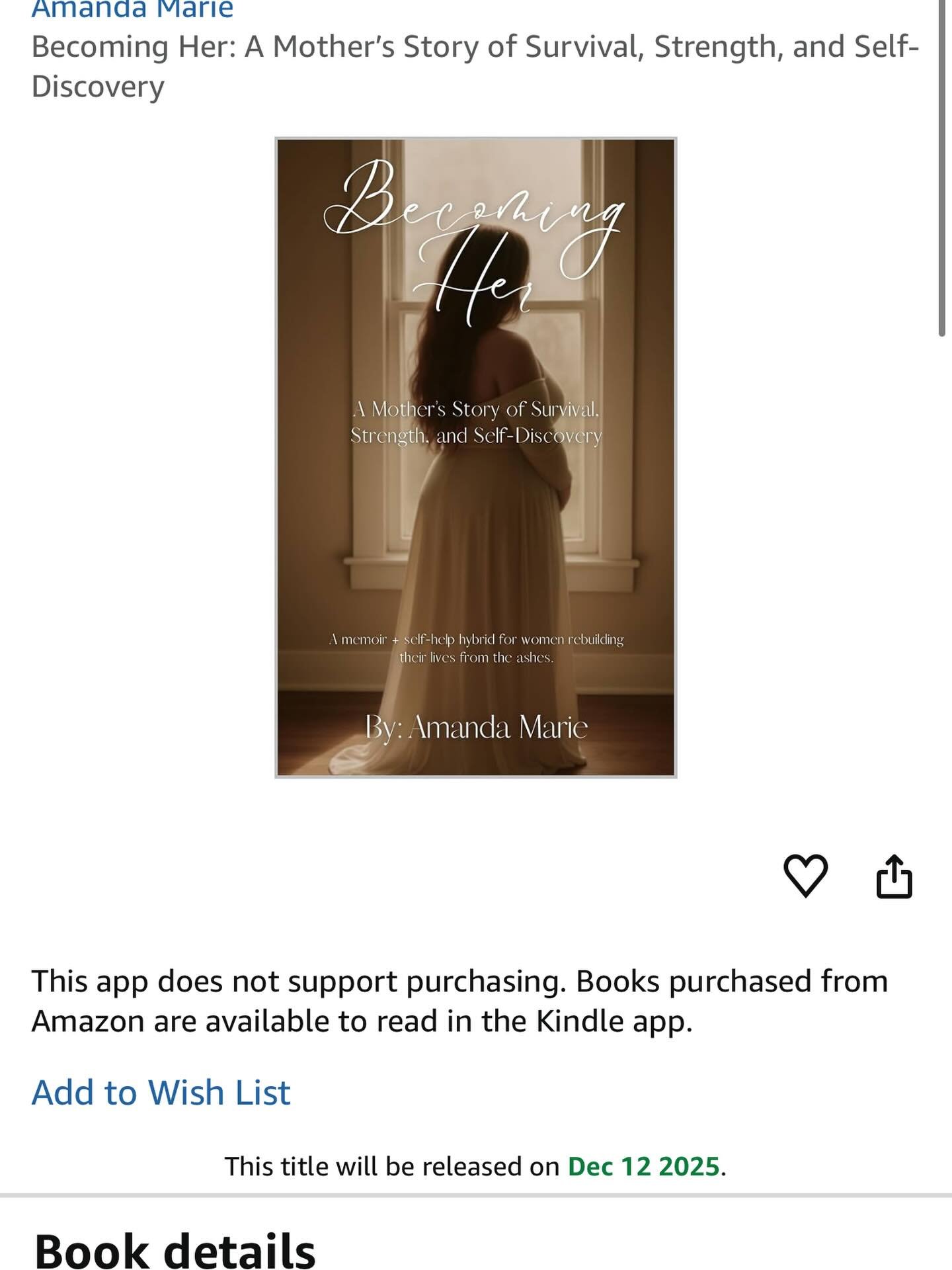I can&rsquo;t believe I&rsquo;m finally typing this&hellip;

I WROTE A BOOK!!! 😭🤍

I&rsquo;ve been keeping a secret for a long time&hellip;
what you didn&rsquo;t know is this has been almost a year and a half in the making.

✨ Becoming Her is now a