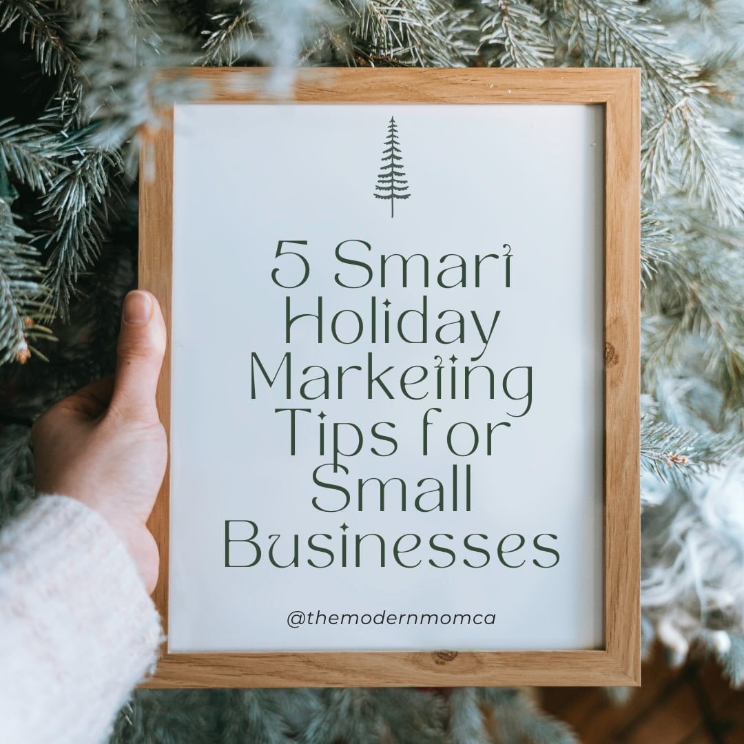 Holiday marketing doesn&rsquo;t need to be complicated 🎄

If you&rsquo;re a small business owner trying to stay visible this season without burning out, I just shared a new blog post with 5 simple, practical marketing tips to help you show up strate