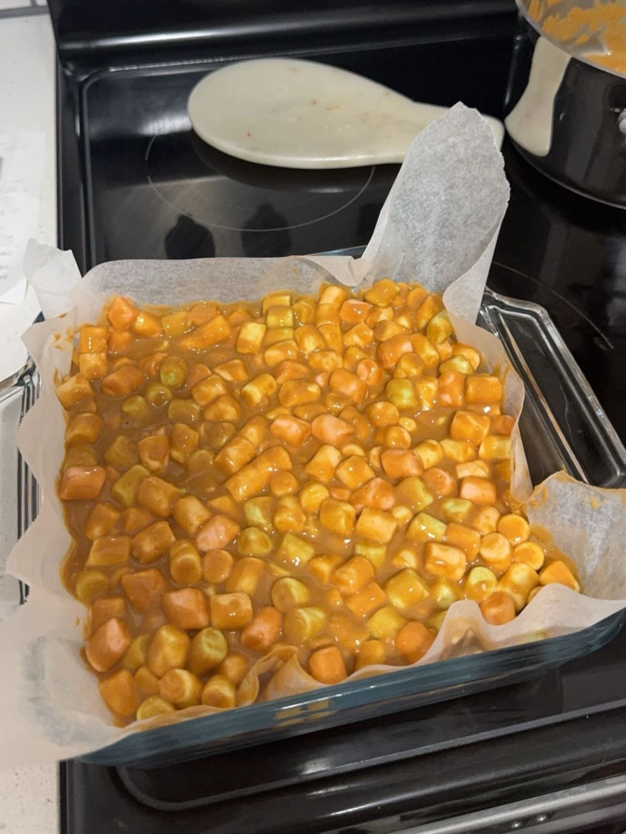 Had a really productive snow day over here 🍪❄️

Got a good head start on Christmas baking today! Chocolate chip cookies and peanut butter squares are done, but I still have sugar cookies, Nanaimo squares, and a lot more to go this week. Plus 4 pound