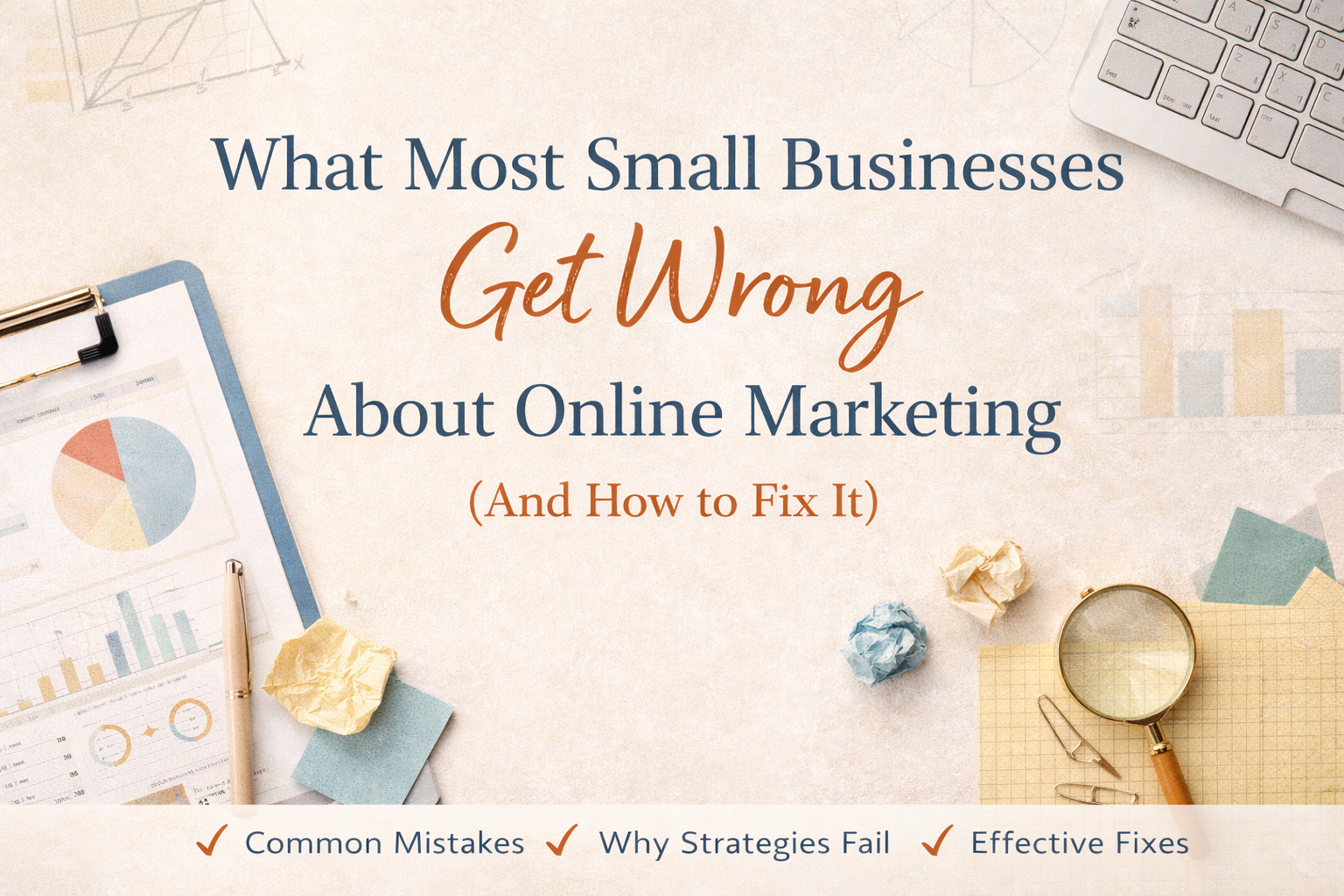 What Most Small Businesses Get Wrong About Online Marketing (And How to Fix It)