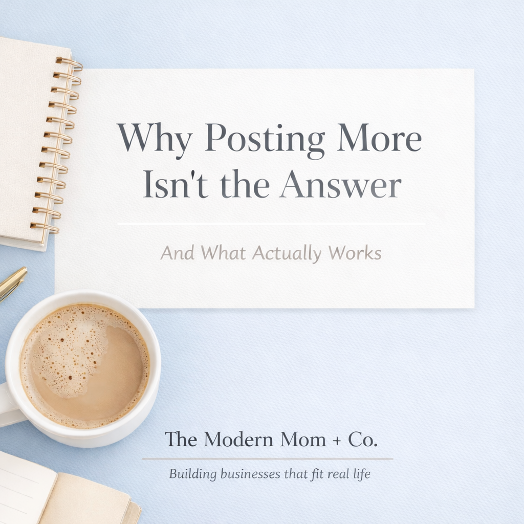 Why Posting More Isn’t the Answer (And What Actually Works)