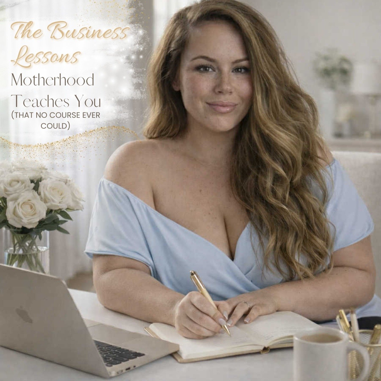 Motherhood didn&rsquo;t slow my business down, it changed how I lead.

What I thought I needed to learn in courses, I actually learned between school drop-offs, sick days, and in the quiet moments of becoming.

✨ New journal post: The Business Lesson