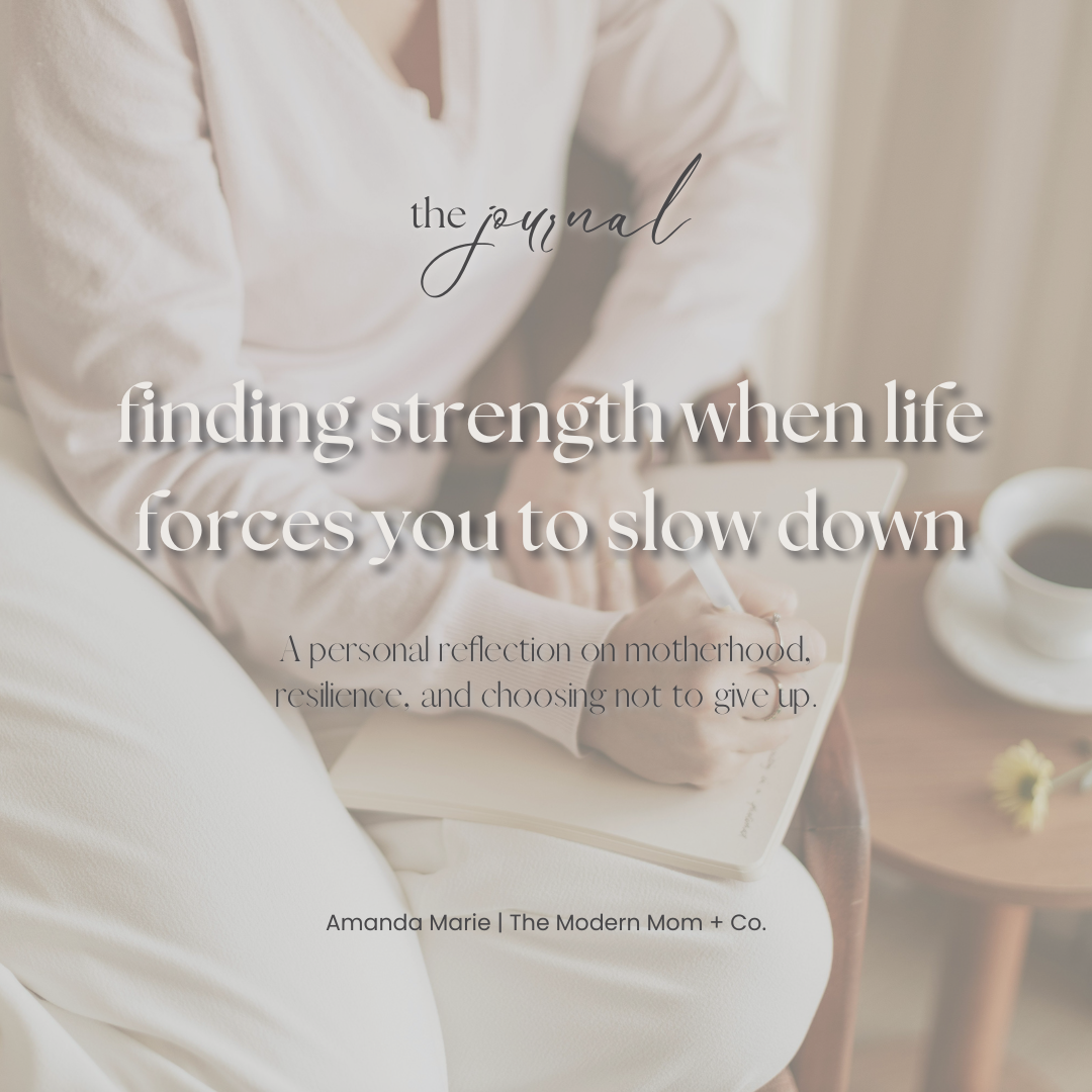Finding Strength When Life Forces You to Slow Down