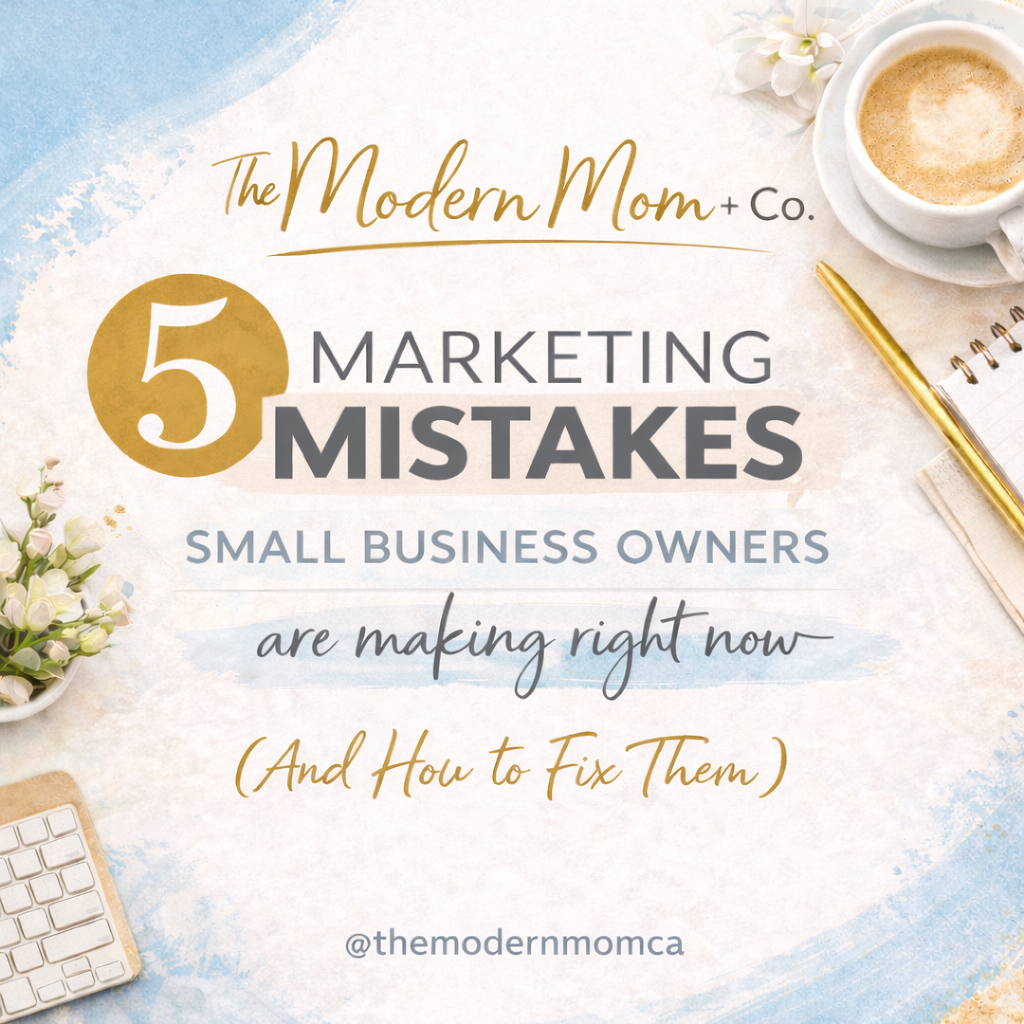 5 Marketing Mistakes Small Business Owners Make (And How to Fix Them)