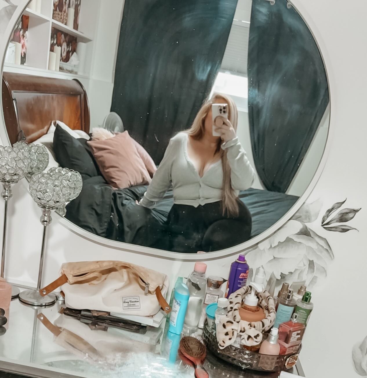 A woman who invests in herself never goes out of style. 🤍🦋✨