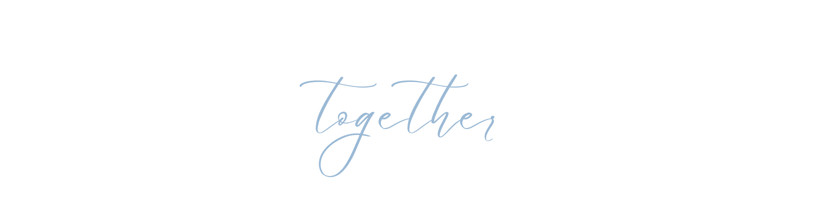 Motivational quote saying "how we can work together" with a black background and white and blue text.