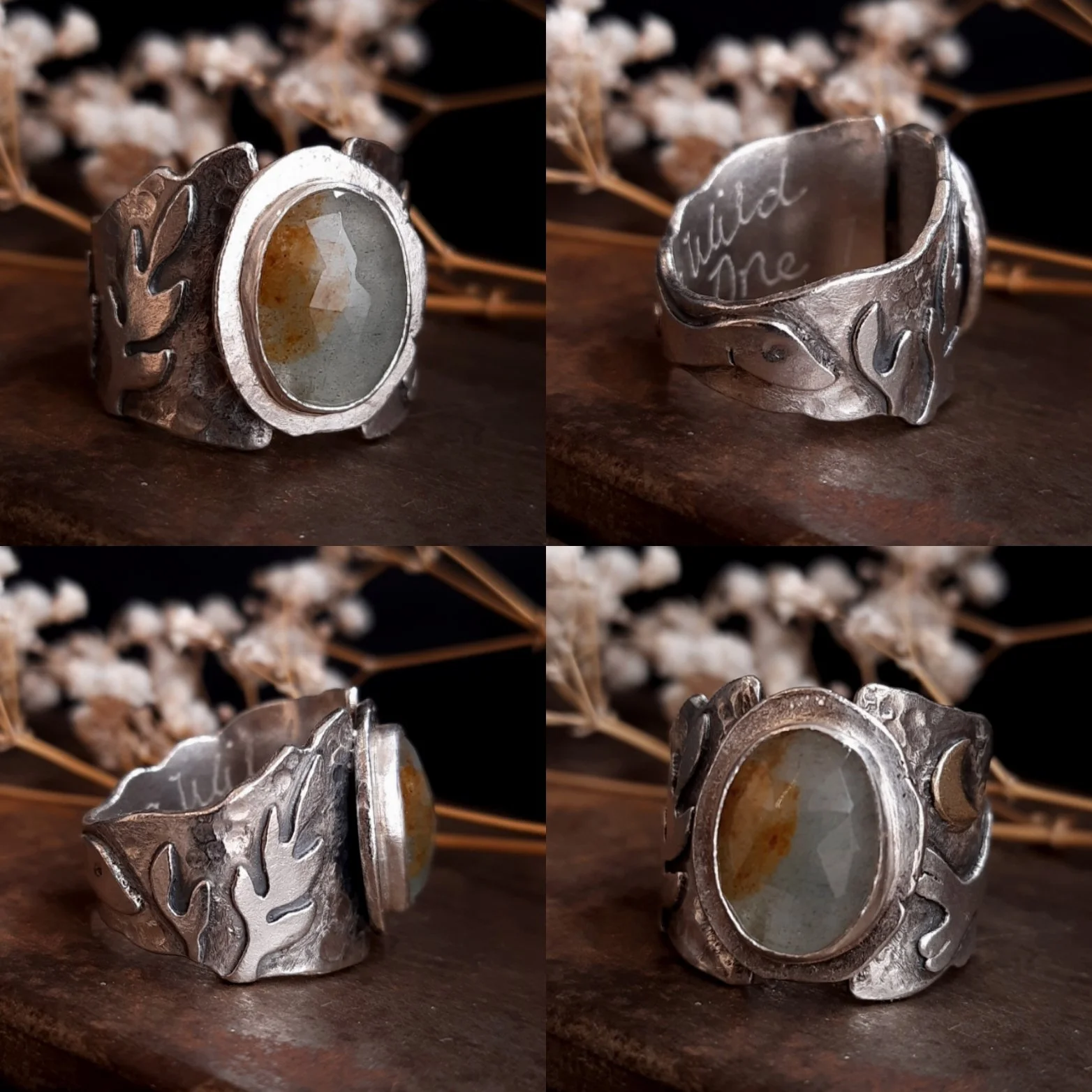 The Selkie ring- made for the Oceans Exhibition March 2025.