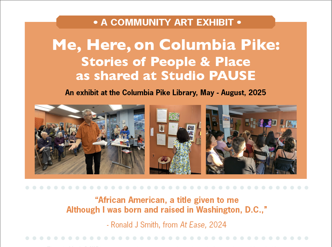 Community Event: Columbia Pike Library Art PAUSE